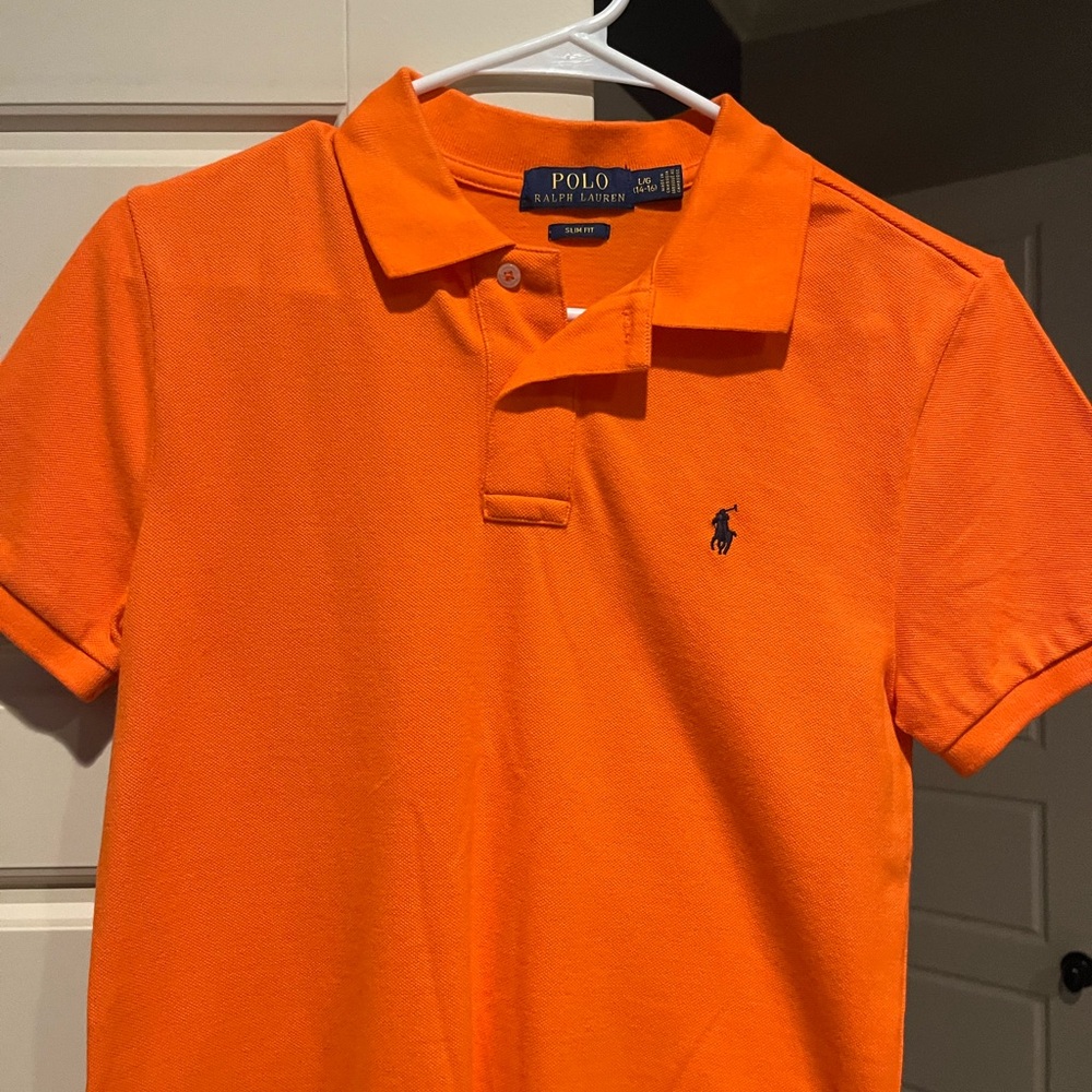 Ralph Lauren Boy’s Bright Orange Polo Shirt